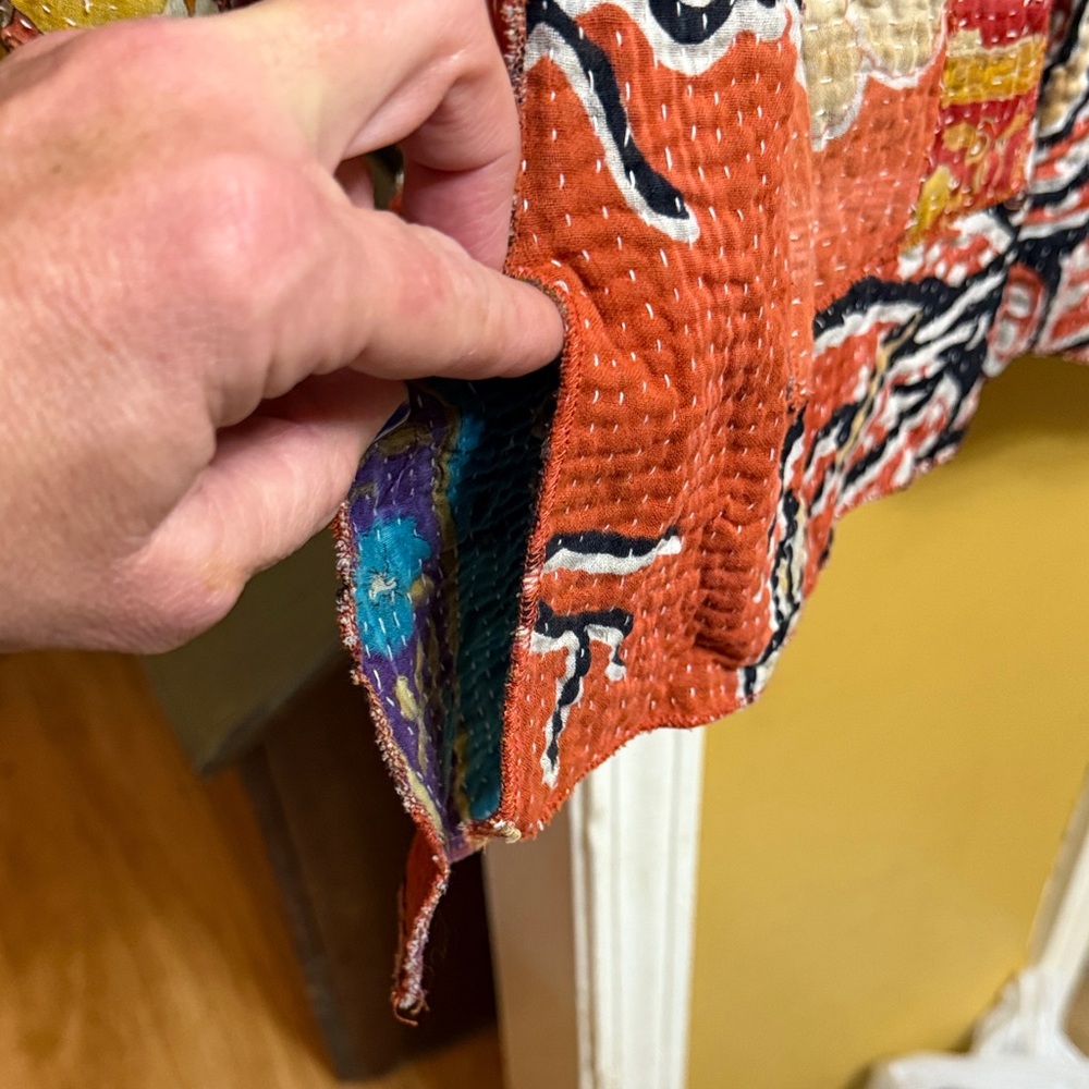 Floral Patchwork Jacket - Multicolor - image 3